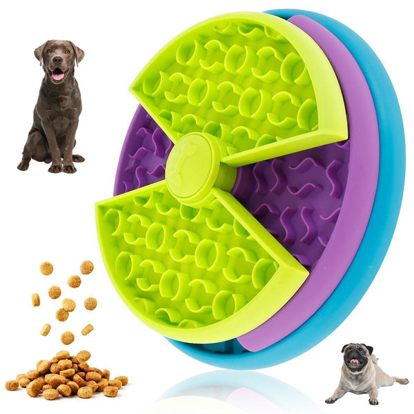 The 3-in-1 Slow Feeder — Puzzle, Lick Mat, and Bowl in One
