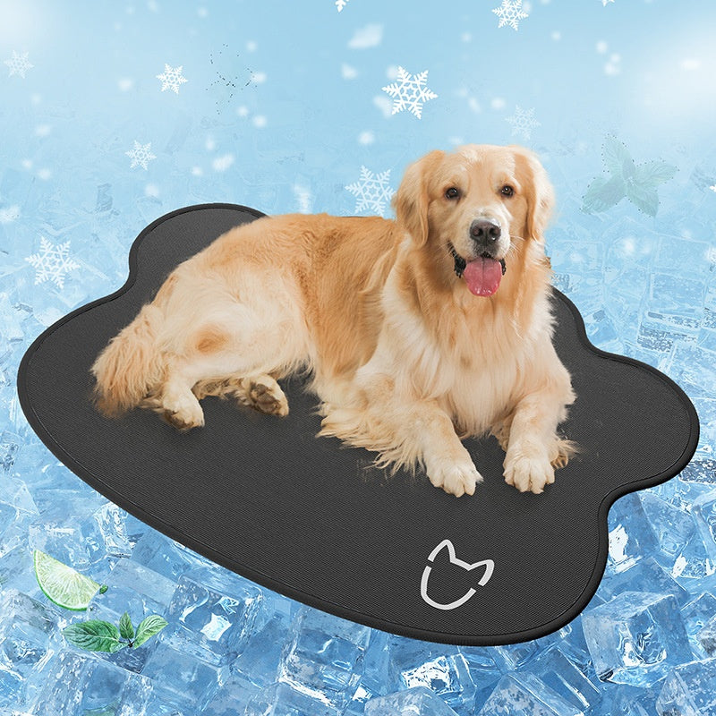 Pet Cooling Mat - Pressure-Activated Gel Pad for Summer