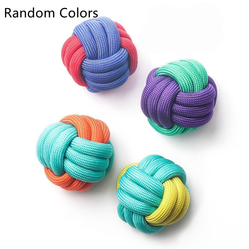 Rope Chew Toy Set - Durable Cotton Knots for Teeth & Tug