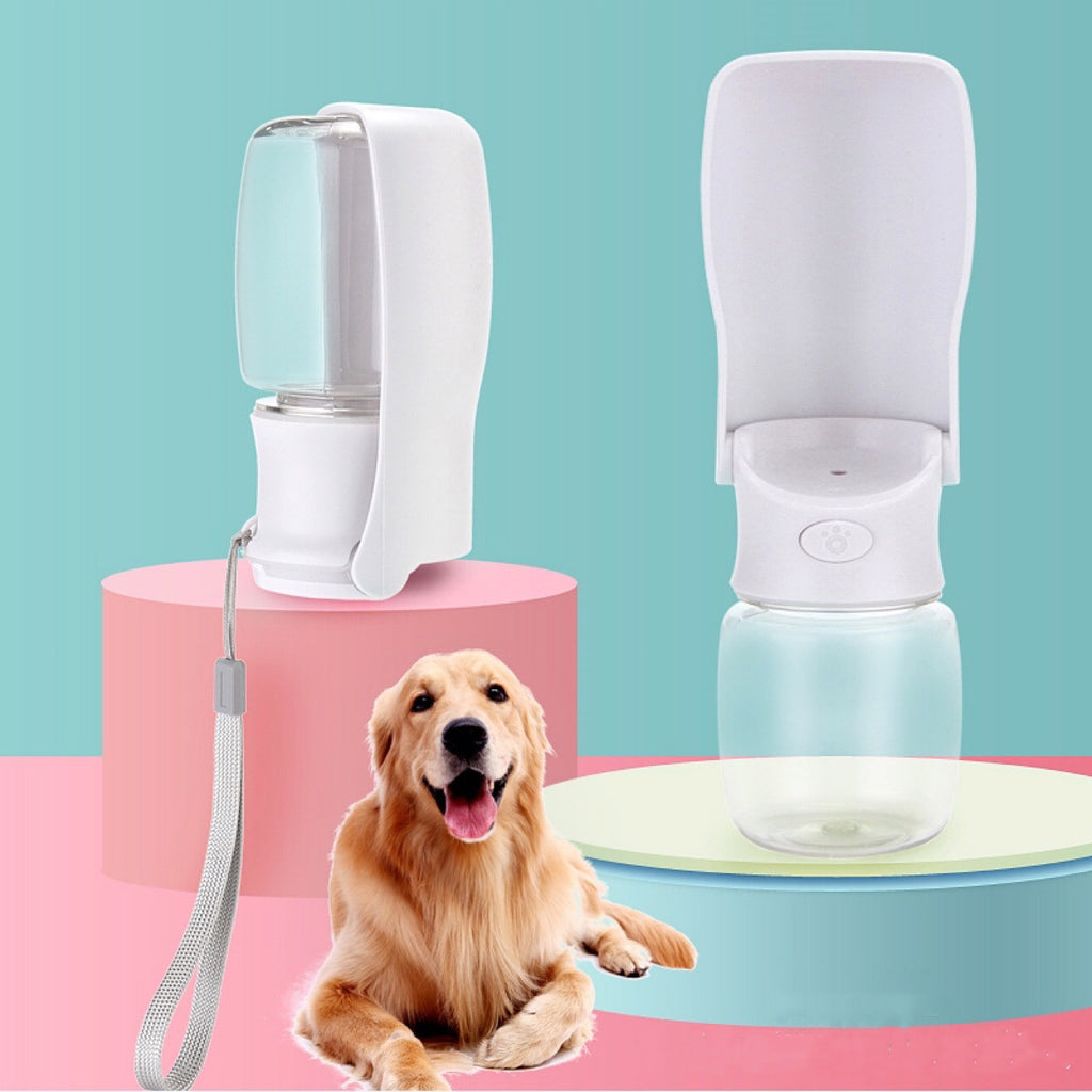 NestPet Portable Dog Water Bottle - Leak-Proof Travel Dispenser (350ml)