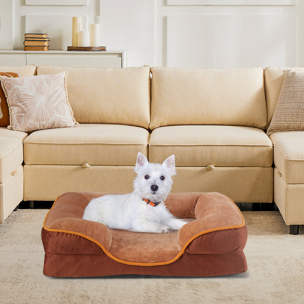 The Memory Foam Pet Bed — Washable, Waterproof Lined, 5 Sizes