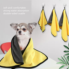 Microfiber Pet Drying Towel - Fast-Absorbing Bath Towel