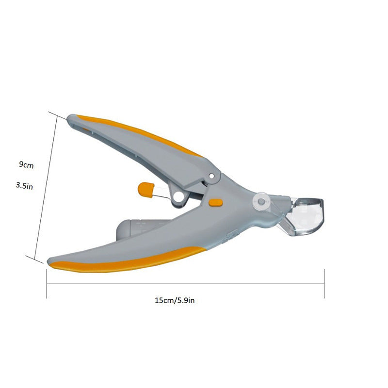 LED Nail Clipper - Magnifying Trimmer to Avoid the Quick