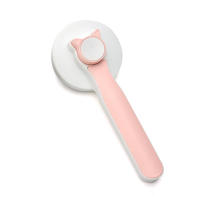 Self-Cleaning Slicker Brush - One-Click Deshedding for Dogs & Cats