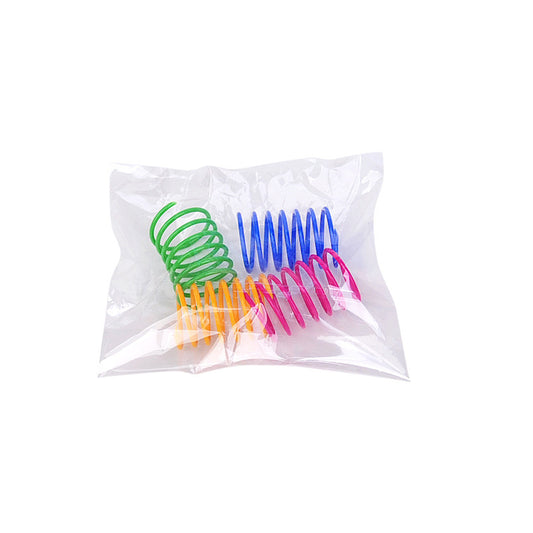 Spring Cat Toy Set - Bouncy Interactive Play Coils