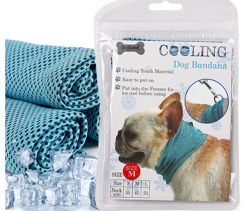 Cooling Pet Bandana - Instant-Chill Summer Neck Wrap for Dogs