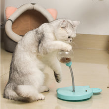 Cat Puzzle Feeder - Wobble Treat Toy for Slower, Smarter Meals