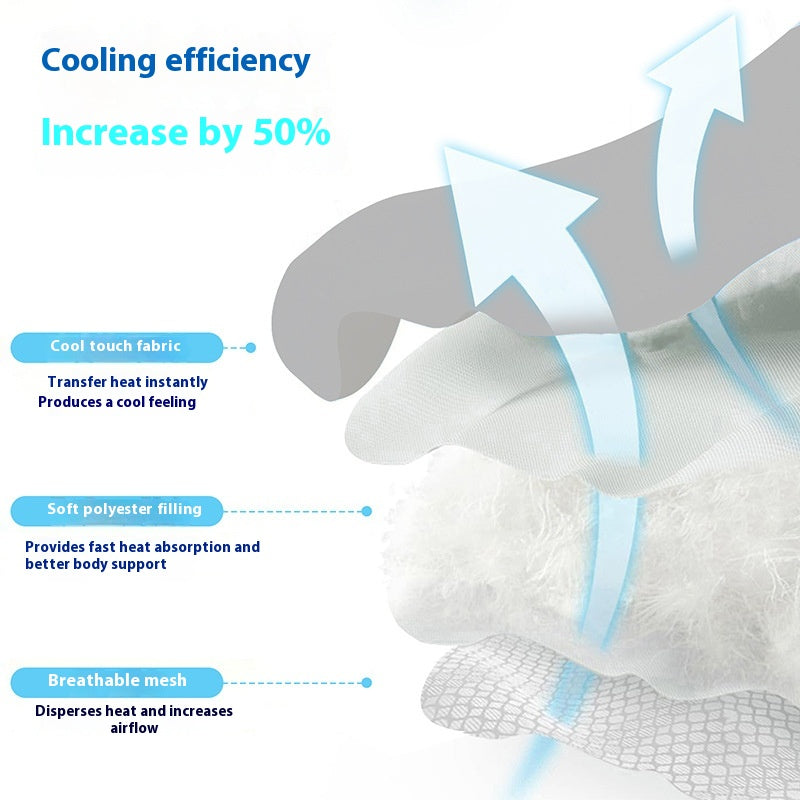 Pet Cooling Mat - Pressure-Activated Gel Pad for Summer