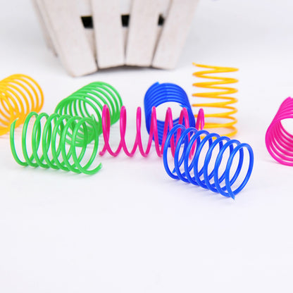 Spring Cat Toy Set - Bouncy Interactive Play Coils