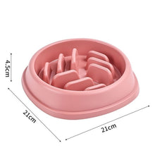 Slow Feeder Bowl - Anti-Gulp Maze Bowl for Dogs & Cats