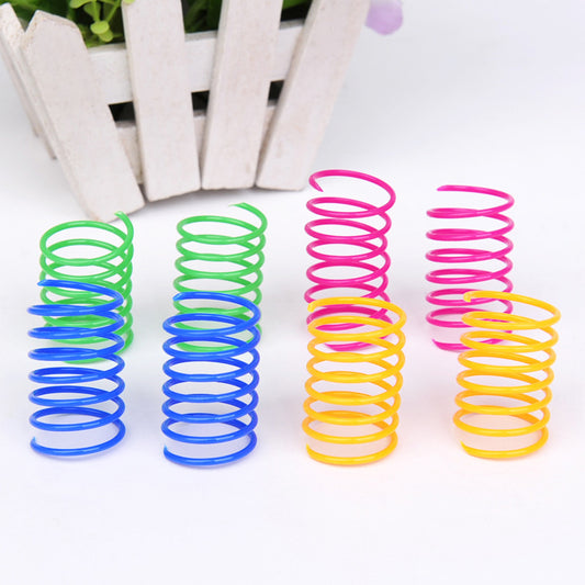 Spring Cat Toy Set - Bouncy Interactive Play Coils