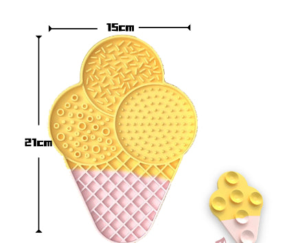 Suction Lick Mat for Dogs & Cats - Slow-Feed Calming Treat Mat
