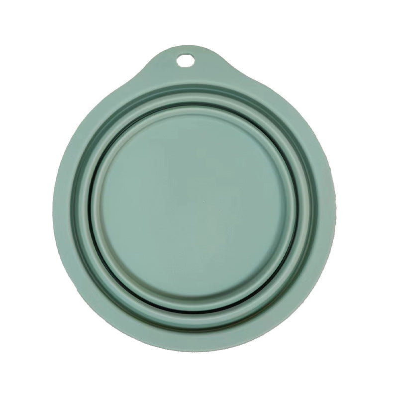 Collapsible Travel Bowl - Foldable Silicone Bowl for Walks & Trips