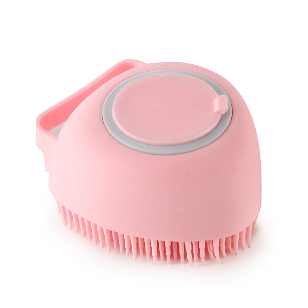 Silicone Bath & Massage Brush - Gentle Shampoo Scrubber