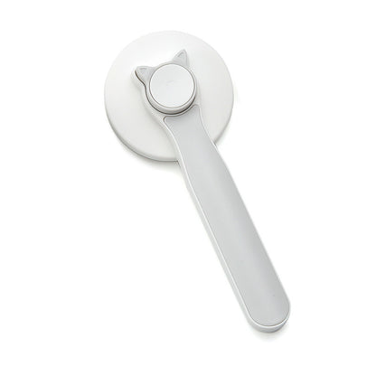 Self-Cleaning Slicker Brush - One-Click Deshedding for Dogs & Cats