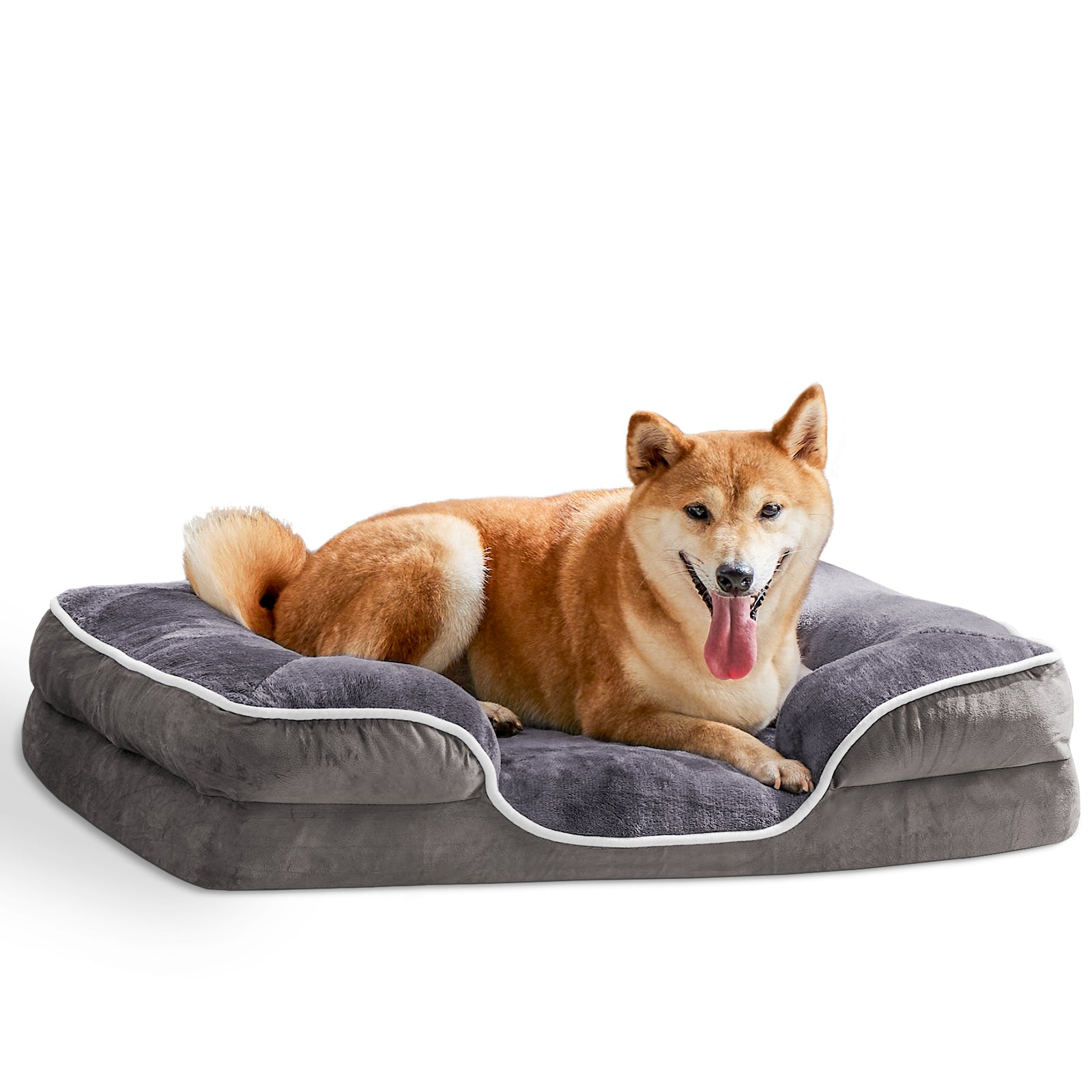 The Memory Foam Pet Bed — Washable, Waterproof Lined, 5 Sizes
