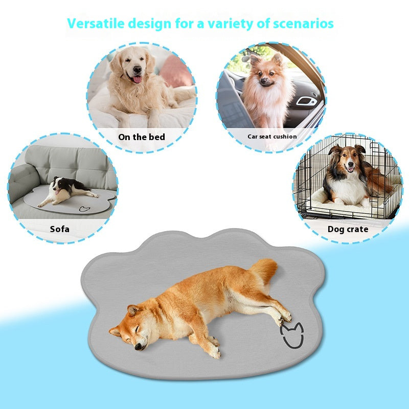 Pet Cooling Mat - Pressure-Activated Gel Pad for Summer