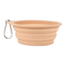 Collapsible Travel Bowl - Foldable Silicone Bowl for Walks & Trips