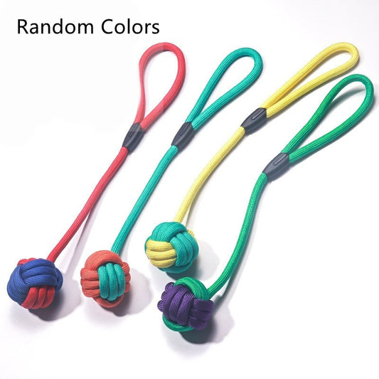 Rope Chew Toy Set - Durable Cotton Knots for Teeth & Tug
