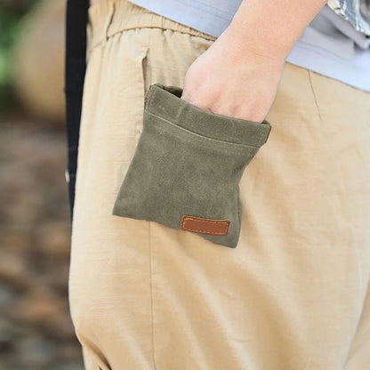 Hands-Free Dog Treat Pouch - Clip-On Training & Walk Snack Bag