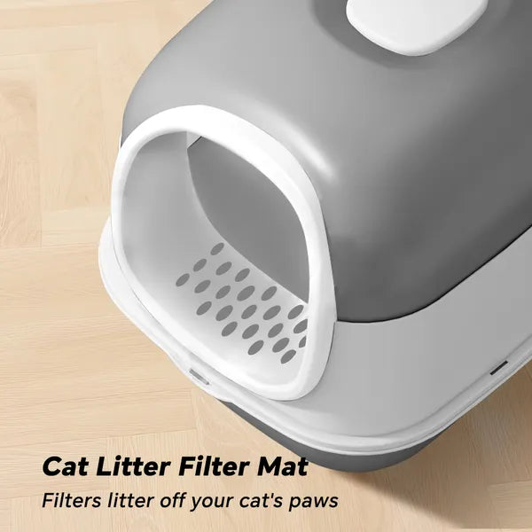 The Covered Cat Litter Box — Reduces Tracking, Contains Smell