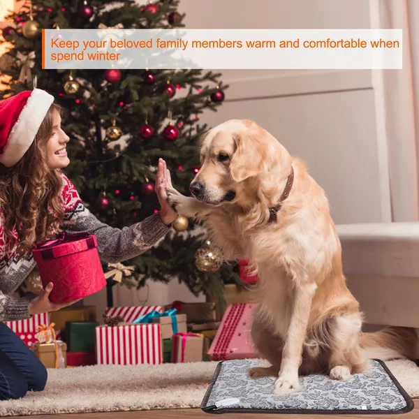 Self-Regulating Heating Pad — Waterproof, Chew-Resistant Cord