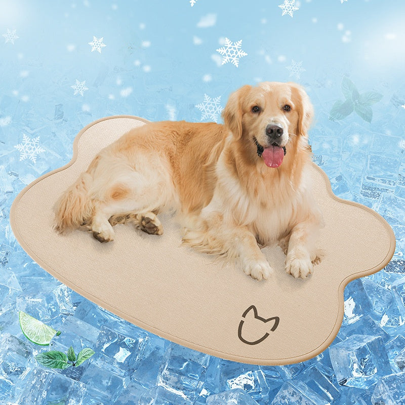 Pet Cooling Mat - Pressure-Activated Gel Pad for Summer