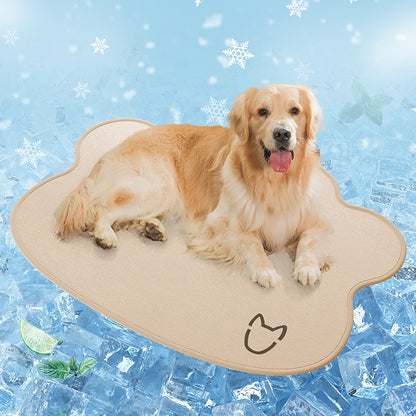 Pet Cooling Mat - Pressure-Activated Gel Pad for Summer